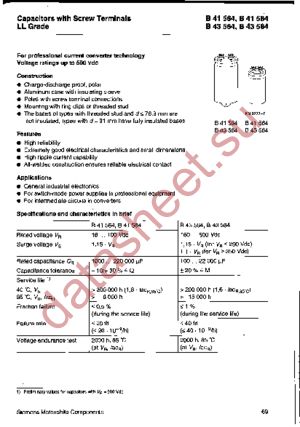 B43564A9108M000 datasheet  